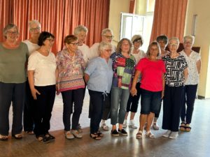 Die Tanzgruppe der Frauen